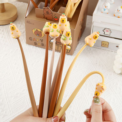 अच्छी कीमत प्यारा कार्टून जानवर झटके जेल पेन 0.5 मिमी, काले स्याही जेल लेखन पेन स्कूल की आपूर्ति के लिए छात्र बच्चों के उपहार, 6 पैक ऑनलाइन