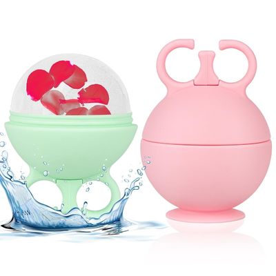 अच्छी कीमत चेहरे के लिए सिलिकॉन आइस रोलर कोल्ड थेरेपी फेशियल मसाज करने वाला सूजन मुहांसे लालिमा BPA-मुक्त OEM स्किनकेयर टूल मिंट ग्रीन ऑनलाइन