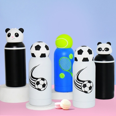 अच्छी कीमत Premium 16oz Insulated Stainless Steel Kids Water Bottle with Detachable Soft Animal Head Lid – Fun, Safe, Eco-Friendly and Leak-Proof Thermos for School, Travel, Sports and Everyday Drinking ऑनलाइन