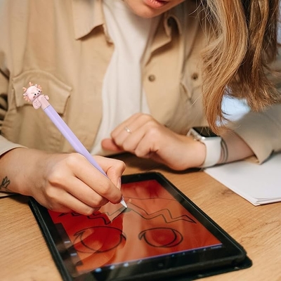 एप्पल पेंसिल सिलिकॉन केस एंटी-स्लिप प्रोटेक्टिव कवर आस्तीन त्वचा सामान IpadCase