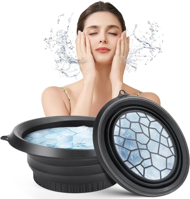 अच्छी कीमत Space-Saving Silicone Foldable Ice Bowl - Multi-Purpose Cold/Hot Therapy for Face & Beauty Treatments Perfect for Ice Facial Massage & Makeup Removal ऑनलाइन
