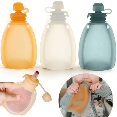 150ML पुन: प्रयोज्य सिलिकॉन ब्रेस्ट मिल्क स्टोरेज बैग - लीकप्रूफ, BPA-मुक्त, फ्रीजर-सुरक्षित और पंपिंग करने वाली माताओं के लिए एक टिकाऊ और सुरक्षित दूध भंडारण समाधान की तलाश में स्टरलाइज़ करने योग्य पाउच