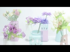 मजबूत सक्शन कप फूल फूलदान के साथ सिलिकॉन फूलदान सिलिकॉन फूल फूलदान संयंत्र फूलदान