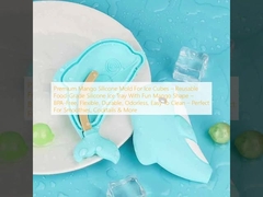 आइस क्यूब्स के लिए प्रीमियम मैंगो सिलिकॉन मोल्ड मज़ा आम के आकार के साथ पुनः प्रयोज्य खाद्य ग्रेड सिलिकॉन आइस ट्रे बीपीए मुक्त, लचीला, टिकाऊ, गंधहीन, साफ करने में आसान स्मूदी, कॉकटेल और अधिक के लिए एकदम सही